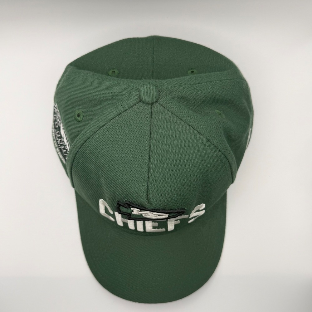 Vintage New Era Men's Kansas City Chiefs Pro Bowl 2004 Hawaii Green Snapback Hat - Picture 7 of 10
